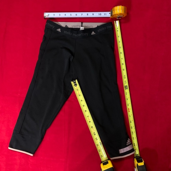 🔵 Stella McCarthy X Adidas black leggings with compression like new XS - Picture 4 of 10